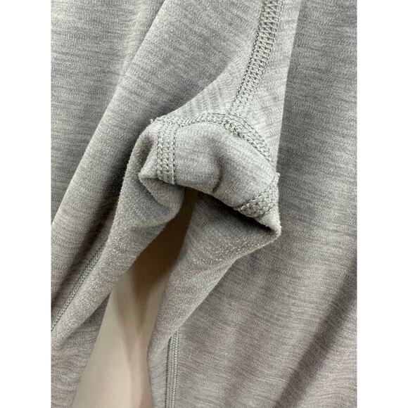 Nike Dri-Fit Grey Nylon Blend Stretch Sparkle Stripe Leggings Women's Size Small - Picture 5 of 8
